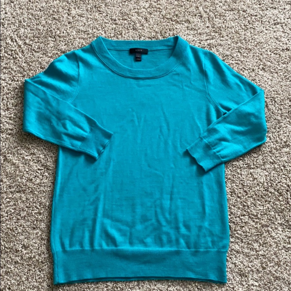 J. Crew 3/4 length sleeve sweater